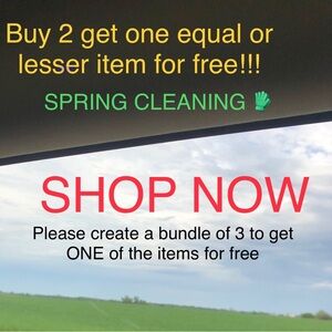 Spring Cleaning Sale  - SHOP NOW